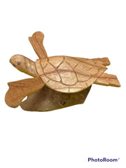 Small Turtle Sculpture - Accent DecorWorld Shells Imports