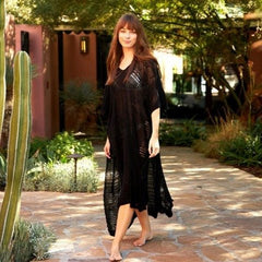 Souk Knit Tunic - Available in Black, Sandstone, & Spice - ApparelMer - Sea