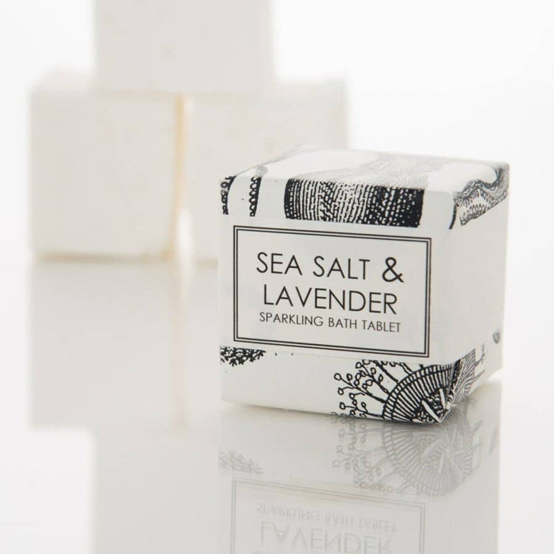 Sparkling Bath Tablets Sea Salt & Lavender - Bath & BeautyFormulary 55