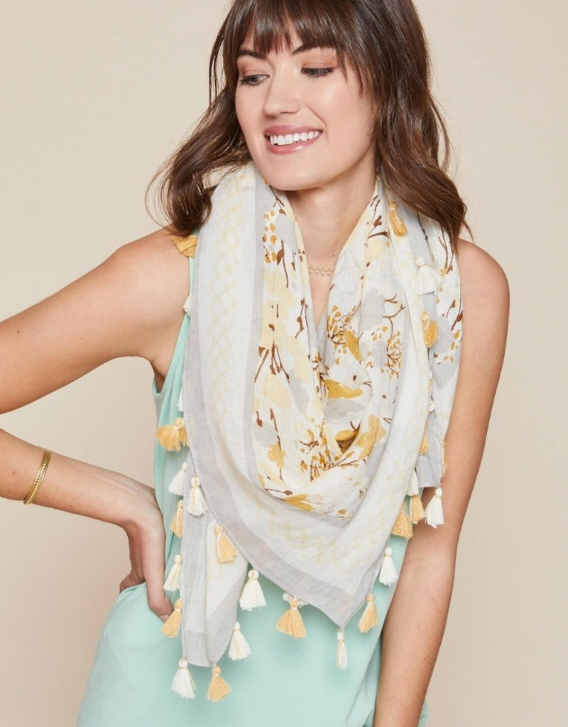 Square Scarf - Salt Marsh Floral - AccessoriesSPARTINA 449