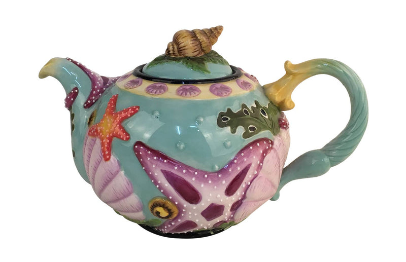 Star Fish Teapot - DishesBlue Sky Clayworks