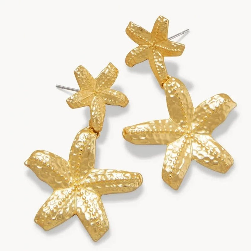 Star of the Sea Earrings Gold - JewelrySPARTINA 449