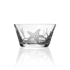 Starfish Etched Small Bowl - DishesRolf Glass