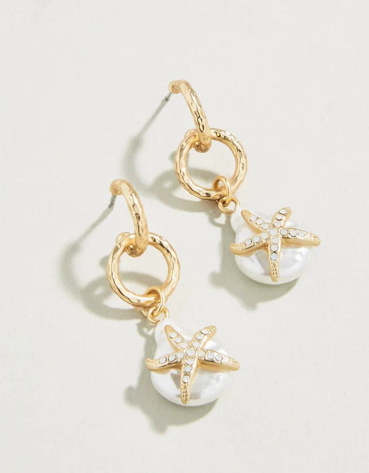 Starfish Groupie Earrings Pearl - EarringSPARTINA 449