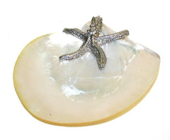 Starfish Mother of Pearl Dish - Home DecorModern Coastal by Contrast Inc.