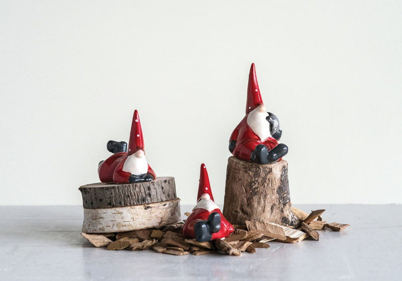 Stoneware Gnomes - ChristmasCreative Co - Op