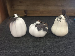 Stoneware Pumpkin - holiday decorCreative Co - Op