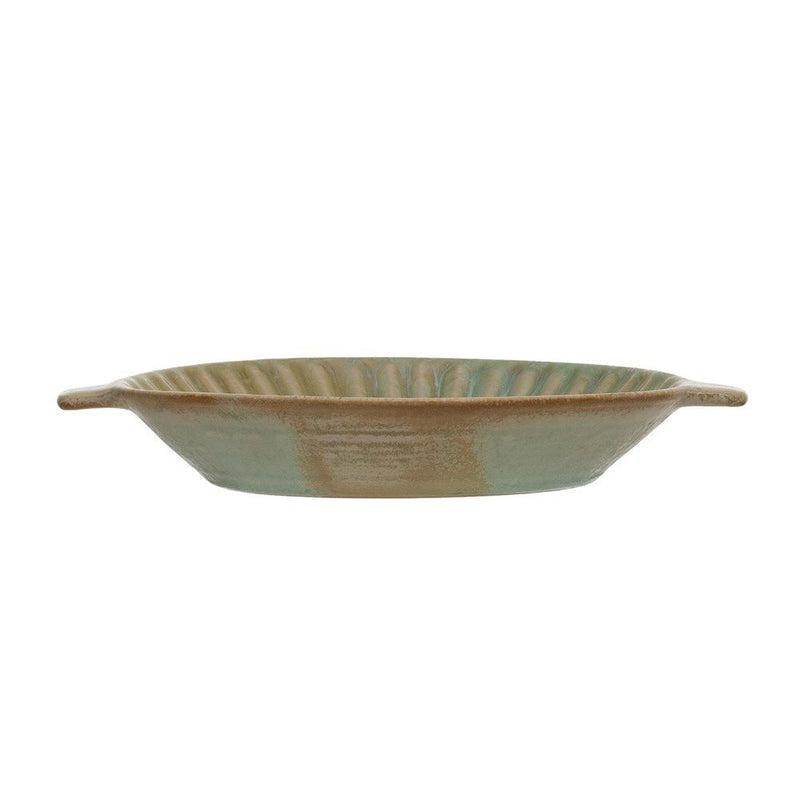 Stoneware Server with Handles - Kitchen AccessoriesCreative Co - Op