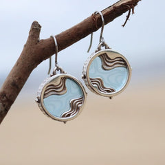 Swirl Earrings - JewelryBoldB