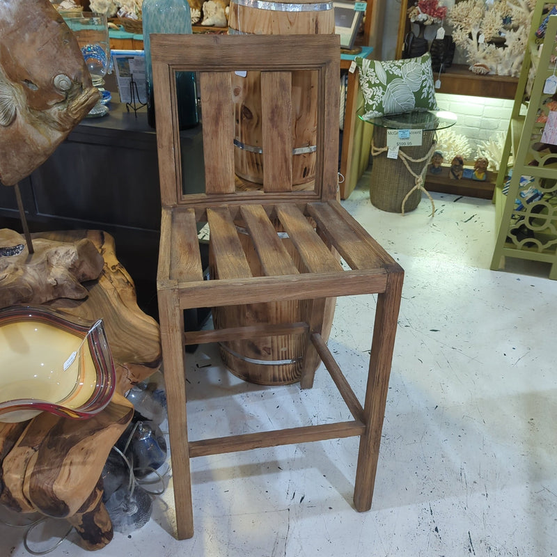 Teak Barstool - Lg FurnitureShop Top