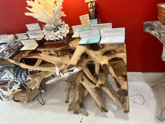 Teak Root Console - Lg FurnitureShop Top