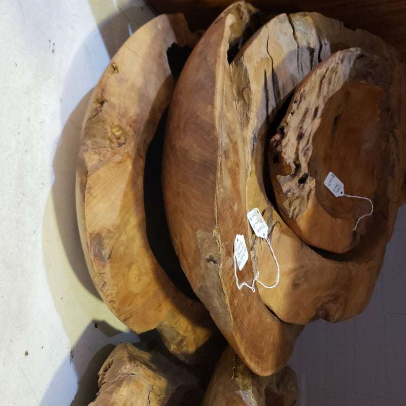 Teak Wood Bowls - Shop Top