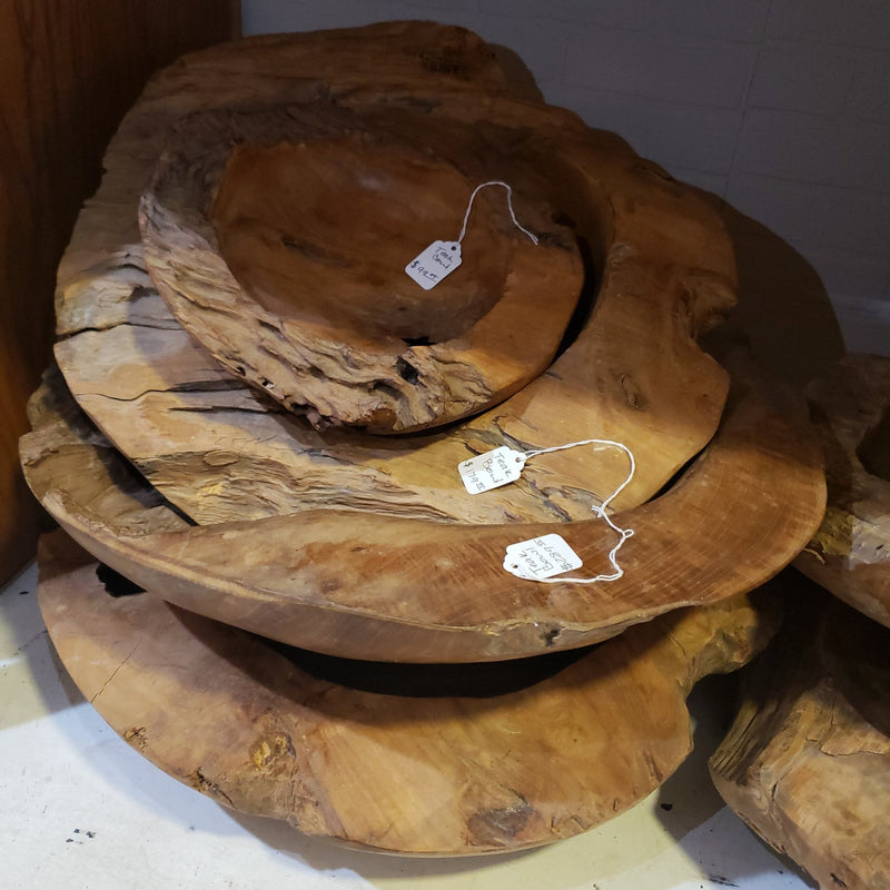 Teak Wood Bowls - Shop Top
