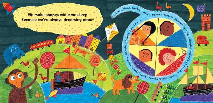 The Shape Song Swingalong - Children's Book - Just for KidsBarefoot Books