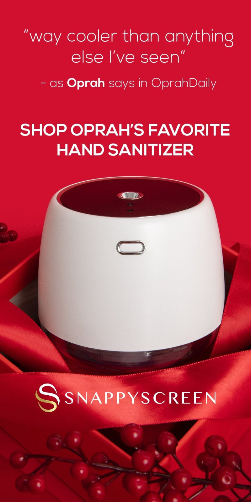 Touchless Mist Sanitizer & Diffuser - 7 Scents Available - Bath & BeautySnappyScreen