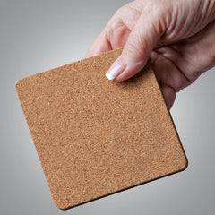 Tropical Green Absorbent Cork Back Coaster 4 Pack - CoastersCounterArt/Highland Home/Thirstystone/CoasterStone