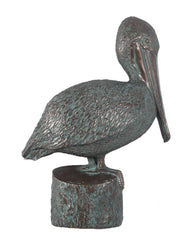 Verde Bronze Wall Pelican - Wall DecorNautical Tropical Imports