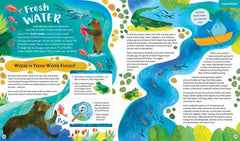 Water: A Deep Dive of Discovery - Just for KidsBarefoot Books