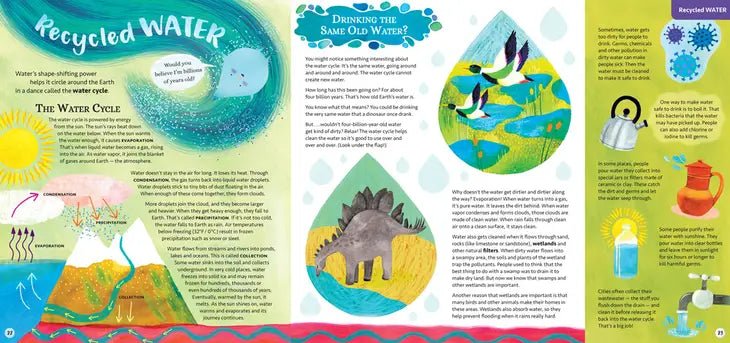 Water: A Deep Dive of Discovery - Just for KidsBarefoot Books