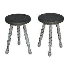 Waterfront Barley Twist Stools - Sm FurnitureElks Group Int