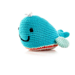 Whale Rattle - Deep Turquoise - RattlesPebble