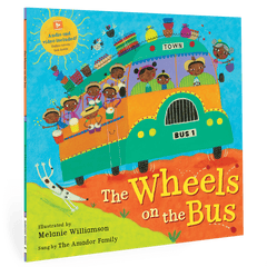 Wheels on the Bus Paperback with Audio & Video - BooksBarefoot Books