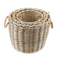 Wicker Basket - Accent DecorMud Pie