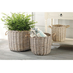 Wicker Basket - Accent DecorMud Pie