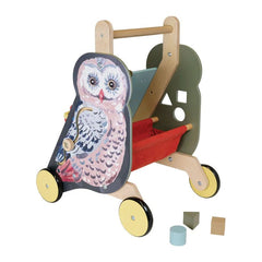 Wildwoods Owl Push - Cart - ToysManhattan Toy Co.