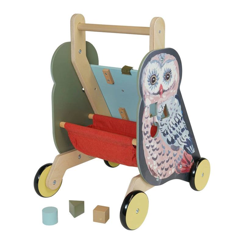 Wildwoods Owl Push - Cart - ToysManhattan Toy Co.