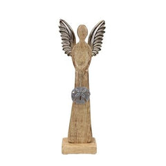 Wood & Aluminum Angel - Three Style & Sizes - holiday decorBeachCombers