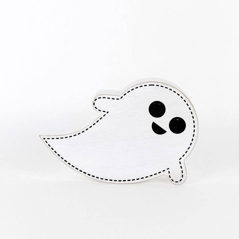 Wood Ghost Cutout 8.25" - Fall & ThanksgivingAdams & Co.