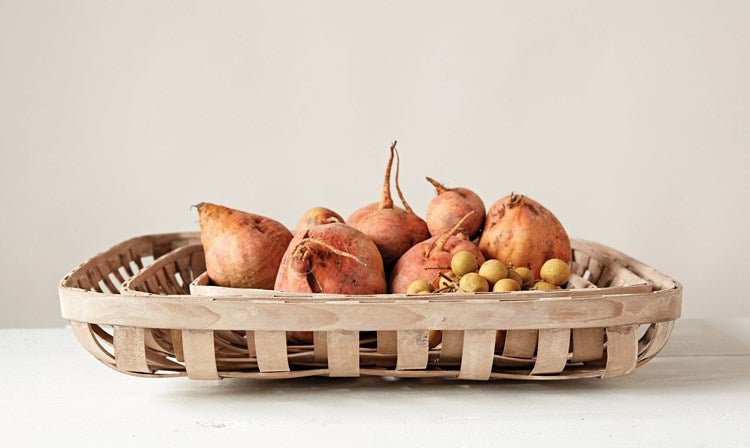 Wood Tobacco Baskets - BasketsCreative Co - Op