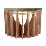 Wooden Sundial Demi Lune - Lg FurnitureElks Group Int