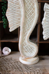 Wooden Tabletop Seahorse - Kalalou