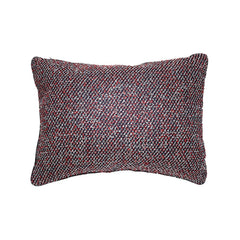 Wool Blend Pillow, Red & Blue - Soft GoodsCreative Co - Op