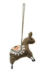 Wool Felt Llama - OrnamentsCreative Co - Op