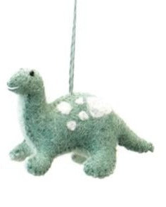 Wool Brachiosaurus Ornament, Felt Dinosaur, Dinosaur Gifts, Felted Dinosaur  Nursery, Dinosaur Decor, Needle Felted Toy, Christmas Ornament