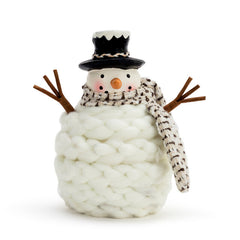 Knit Snowman Figure - Three Sizes