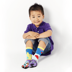 Zombie & Werewolf | Kids & Adult Socks | Mismatched Fun Socks - ApparelPals Socks